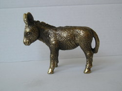 Soška oslík - bronz masiv